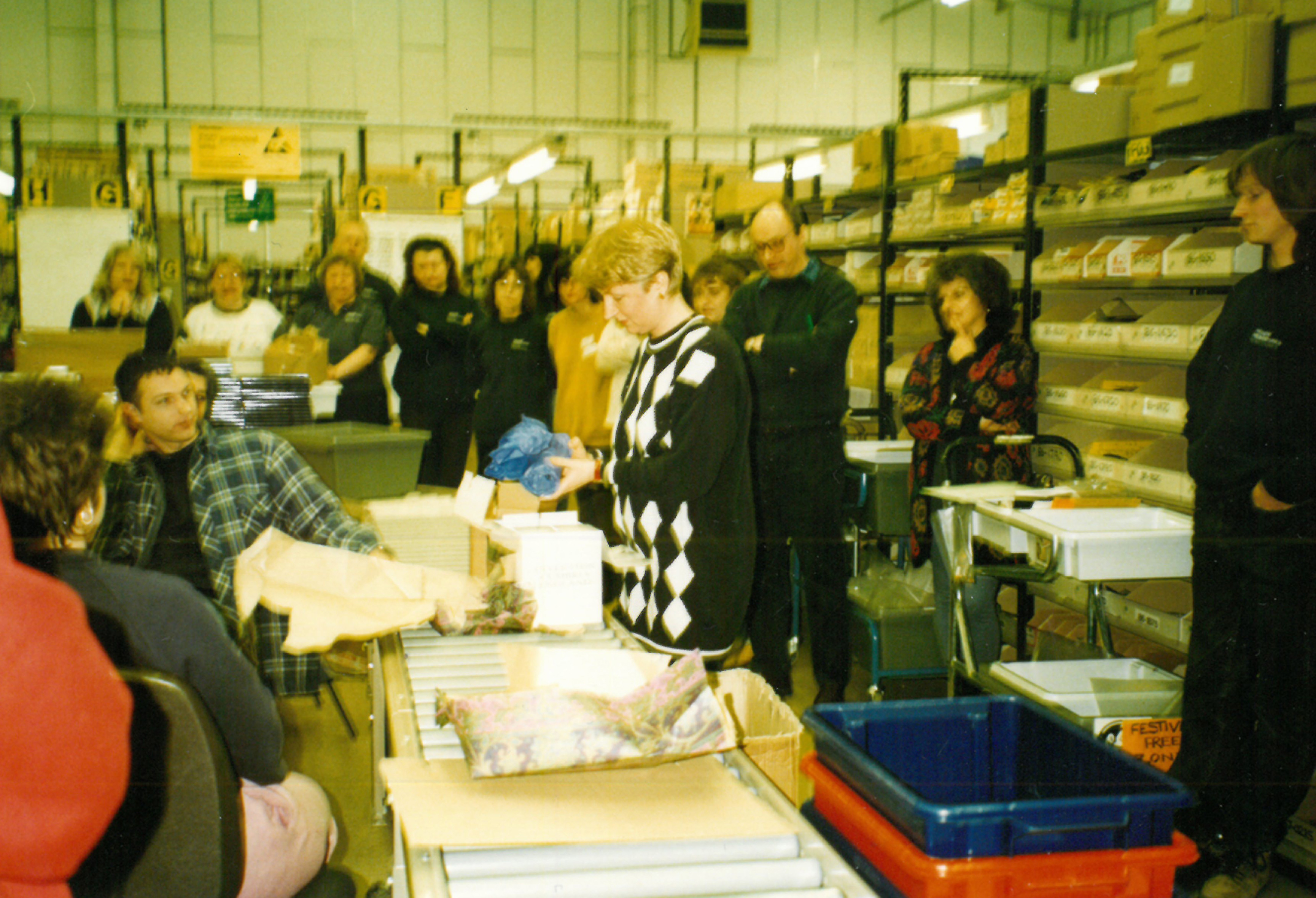 Denise on her 10th anniversary presentation