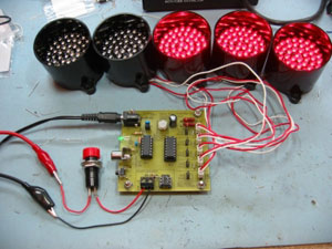 F1 Gantry Race Start Lights