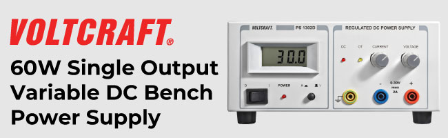 Voltcraft bench power supply