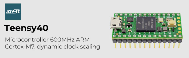 teensy40 Microcontroller 600MHz ARM Cortex-M7
