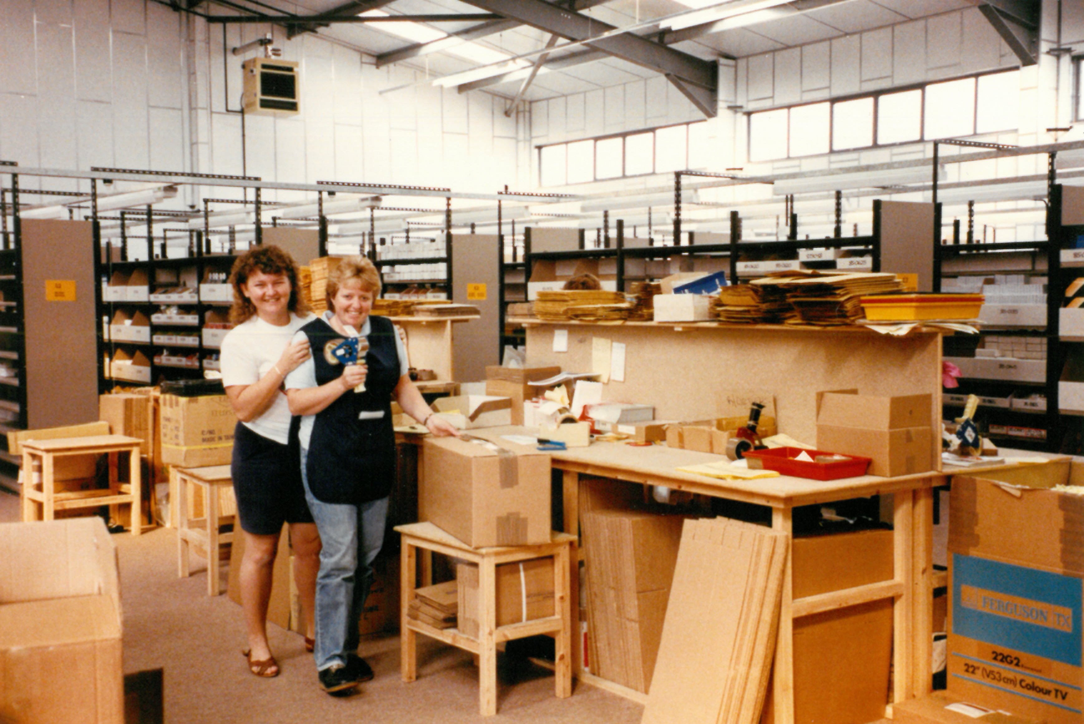 Lynn Evans - first full-time employee