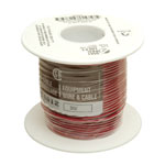 Alpha Wire 3051 RD005 UL1007 Hook Up Wire Red 22AWG (30.5m Reel)
