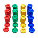 Rapid Wheels 40mm dia. 4mm hole - Pack of 100