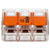 WAGO 221-613 - 221 Series 3 Conductor Max. 6mm² Splicing Con. with Lever