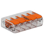 WAGO 221-415 - 221 Series 5 Conductor Max. 4mm² Splicing Con. with Lever