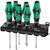 Wera 05105622001 Kraftform Plus 335/350/355/6 Screwdriver Set 6 Piece PZ/PH/SL