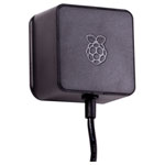 Raspberry Pi 4 Model B Official PSU, USB-C, 5.1V, 3A, UK Plug, Black